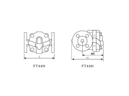 FT44H疏水阀结构图